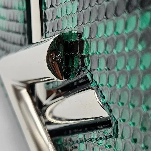 Louis Vuitton Twist MM Green Python $8700 - Picture 12 of 12
